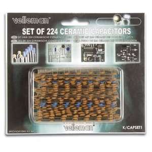  Velleman K/CAP1 CERAMIC CAPACITOR SET Electronics