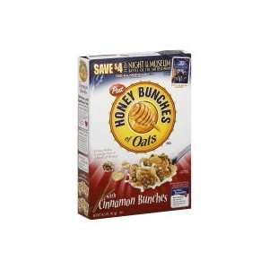 Honey Bunches of Oats Cereal, with Cinnamon Bunches, 14.5 oz, (pack of 