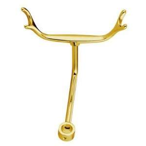  Hot Springs Shower Pole Holder Finish Polished Brass 