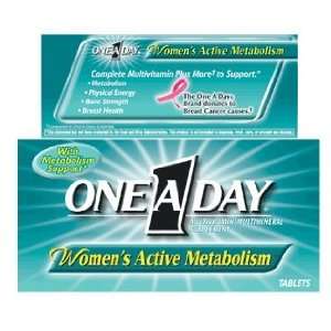 One a day Womens Active Metabolism, 50 Tablets: Everything 