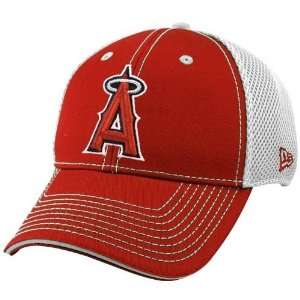  New Era Anaheim Angels Red Neocontrast 2 Fit Hat: Sports 
