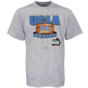 UCLA Bruins Ash 2008 Final Four Bound T shirt: Sports 