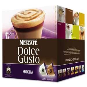  Dolce Gusto Coffee Capsules, Mocha, 2.23 oz., 16 per Box 