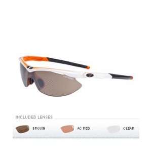  Tifosi Slip Interchangeable Lens Sunglasses   Race Orange 