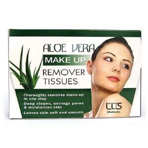  Lus Make Up Remover Tissues 24 Sheets Red Ginseng Beauty