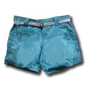  Steve and Barrys Cargo Shorts with Belt Blue Size 2 