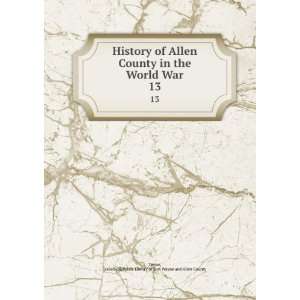  History of Allen County in the World War. 13: Isabelle H 