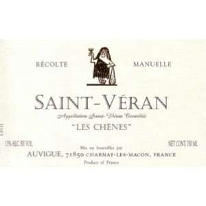   Et Michel Auvigue Les Chenes Saint Veran 750ml: Grocery & Gourmet Food