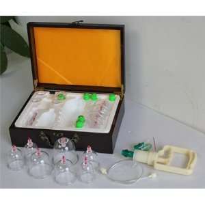  Acupressure Cupping Set, 18 CUPS, with Wooden box: Health 