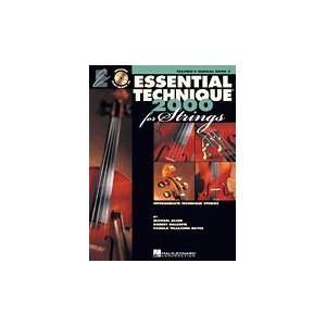  Essential Technique 2000 for Strings Book 3 with CD 