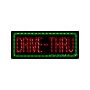 Drive Thru Outdoor LED Sign 13 x 32: Sports & Outdoors