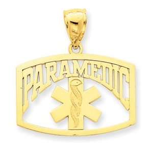    14k Paramedic Pendant   Measures 26.2x24.6mm   JewelryWeb Jewelry