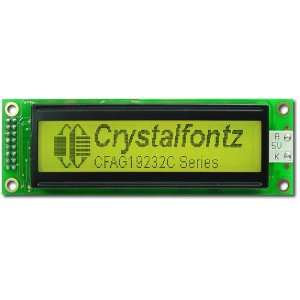  Crystalfontz CFAG19232C YYH TT 192x32 graphic LCD display 