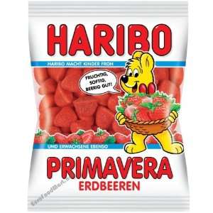 Haribo Primavera Strawberries Gummi Candy / 200g / 7.1oz.:  