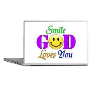   : Laptop Notebook 13 Skin Cover Smile God Loves You: Everything Else