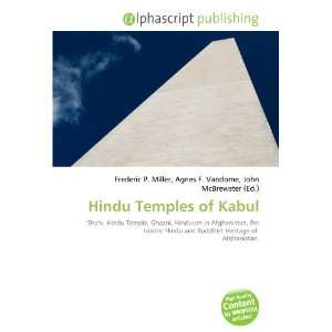  Hindu Temples of Kabul (9786132661746) Books