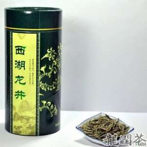 Yunnan Longrun Loose Green Tea Jar   West Lake Long Jing 80g:  