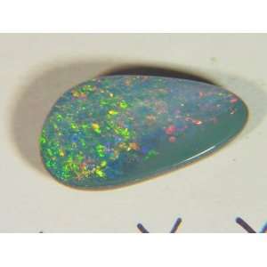   genuine australian opal doublet free form cabachon 