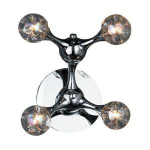 Elk 30009/4 Molecular Collection 4 Light Sconce In Chrome with Rainbow 