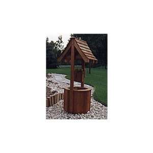  Garden Wishing Well Plan   Woodworking Project Paper Plan 