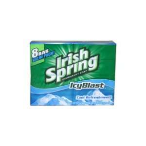  Irish Spring Icyblast Cool Refreshment Deodorant Soap 6 