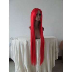 Long Straight Red Party Costume 100cm Cosplay Wigs: Beauty