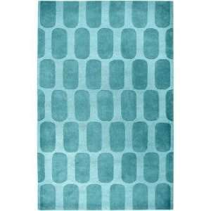  Auckland Collection Honeycomb Blue 2x3 Area Rug
