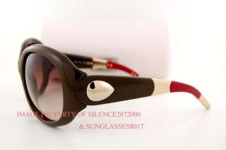 Brand New Jimmy Choo Sunglasses KARIN/S NSP BROWN/RED  