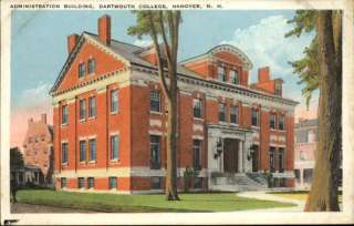 Hanover NH Dartmouth College c1910 Postcard  