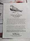 Hairy Woodpecker James Coe Signed Framed Bird Print  