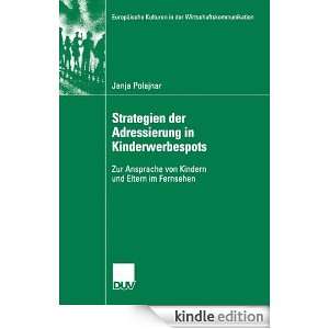 Strategien der Adressierung in Kinderwerbespots Zur Ansprache von 