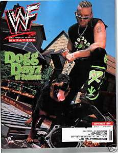 Road Dogg WWE WWF magazine September 1999 Triple H DX  