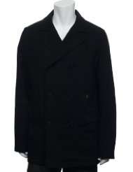  black pea coat   Young Men / Clothing & Accessories