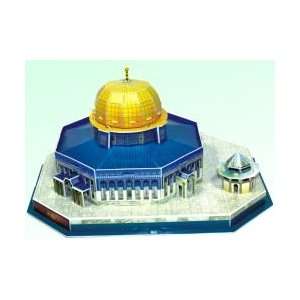  3d Dome Of The Rock Jerusalem Islamic Muslim Mosque Puzzle 