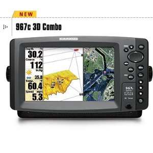   967C3D COLOR COMBO GPS/SOUNDER 3D DISPLAY