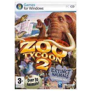 ZOO TYCOON 2 Extinct Animals NEW IN BOX PC  
