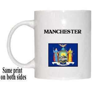    US State Flag   MANCHESTER, New York (NY) Mug 