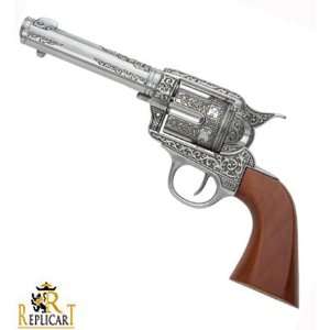   Gray Cavalry Revolver Replica with 4.75 inch Barrel 