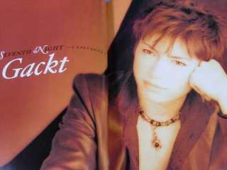 Gackt file 1999 to 2004 photo book Japan OOP  