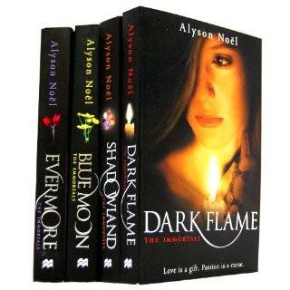 The Immortals 4 Books Collection Set Alyson Noel (The Immortals) (Dark 