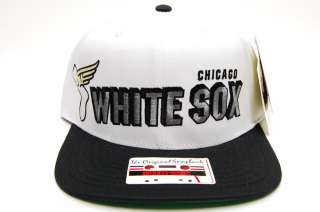 Chicago White Sox White Snapback MLB American Needle Hat Mens  