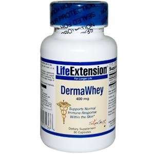  DermaWhey, 400 mg, 60 Capsules