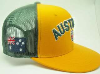 NEW AMERICAN NEEDLE AUSTRALIA FLAG ON SIDE SNAPBACK SPORT CAP BASEBALL 