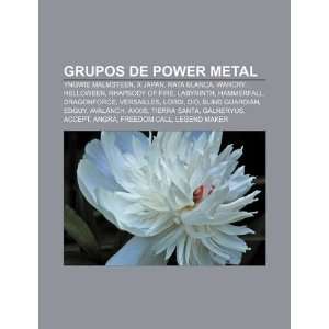  Grupos de power metal Yngwie Malmsteen, X Japan, Rata 