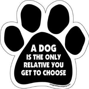  Car Magnet   Dog Is Only Relative: Pet Supplies