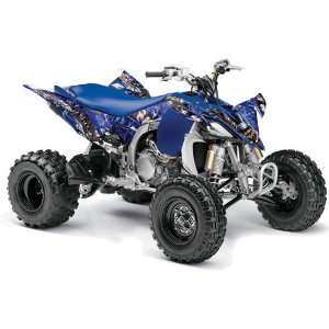   Yamaha YFZ 450 ATV Quad, Graphic Kit   Madhatter: Blue, Automotive