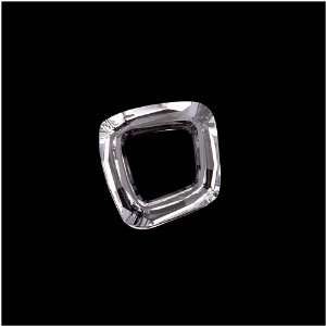  Swarovski Crystal #4437 14mm Cosmic Square Ring Pendant 