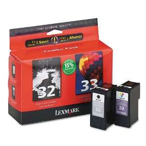  Lexmark X7170 Black/Tri Color Ink Cartridge Combo Pack 