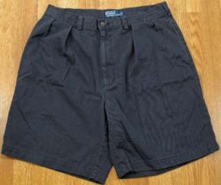   Shorts Mens Size 35 Tyler Short Pleated Front Navy Fair (0918)  