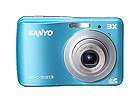 Sanyo VPC S1213 12.0 MP Digital Camera   Blue